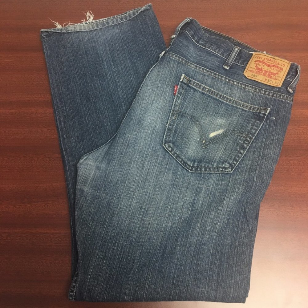 Men's 569 Levi's Loose Straight High Rise Mom Jean